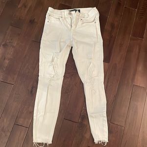 Women’s Express cropped legging. Mid rise. Size 00R. Mid rise.